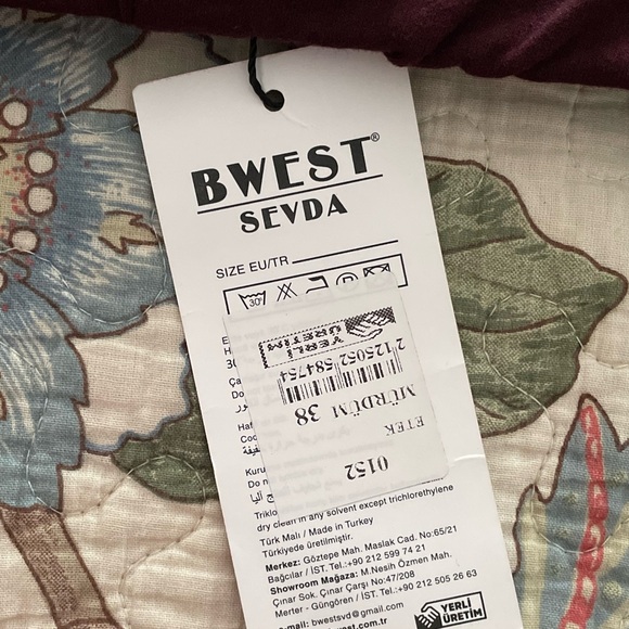 (3 for $24❣️) Plum Long Tie Waist Skirt w Pockets (NWT) - Picture 11 of 11